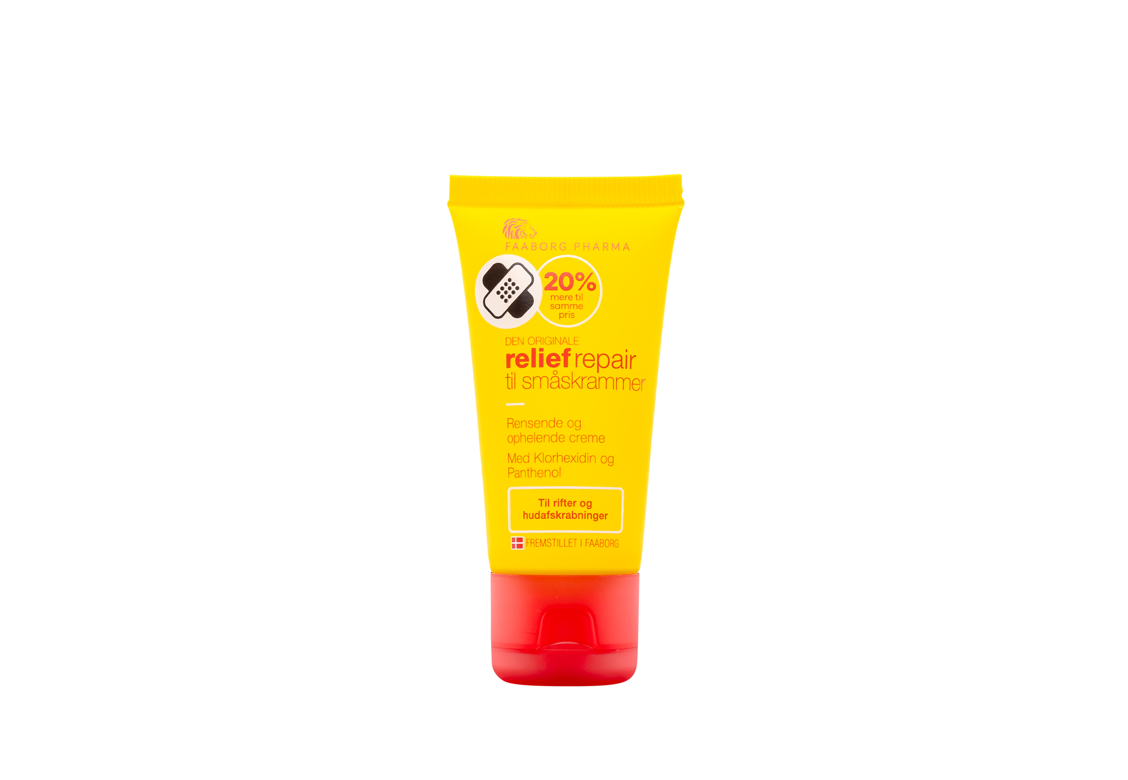 relief plus repair creme - 20 % mer innehåll